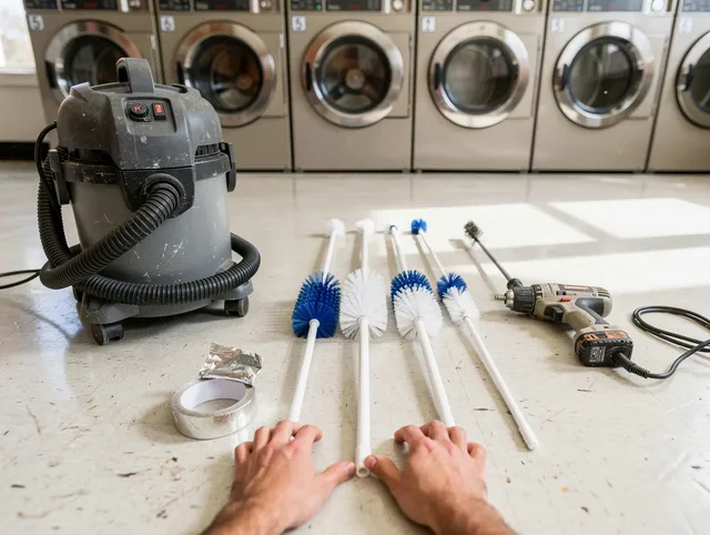 Commercial-grade dryer vent cleaning by Green Dryer Vent Cleaning in Green