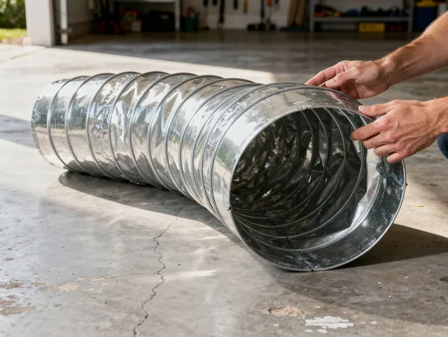 Green Dryer Vent Cleaning specialist using advanced equipment for thorough duct cleaning in Green