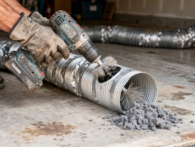 Professional duct cleaning by Green Dryer Vent Cleaning in Green